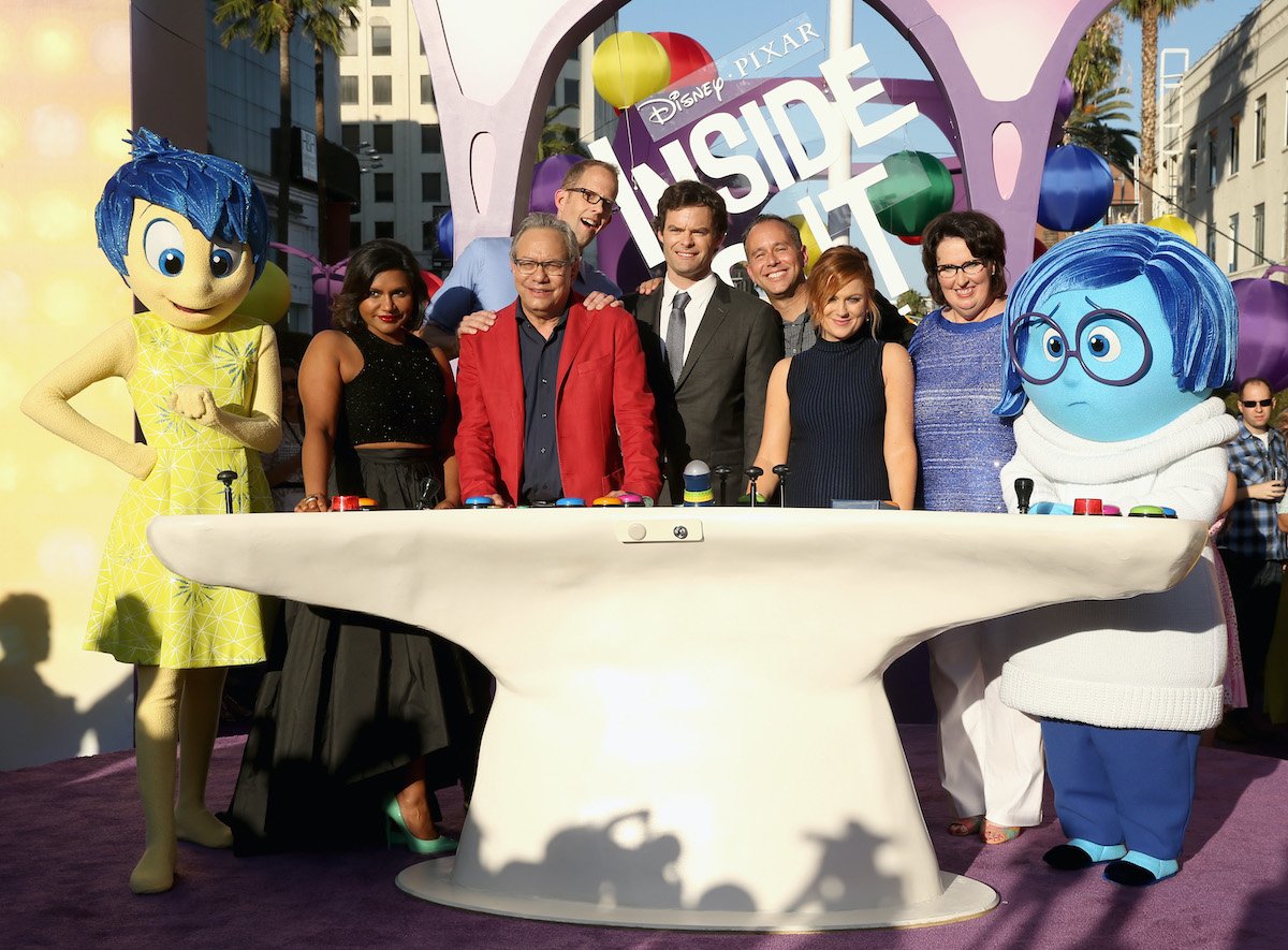 The cast and crew of 'Inside Out' at the premiere