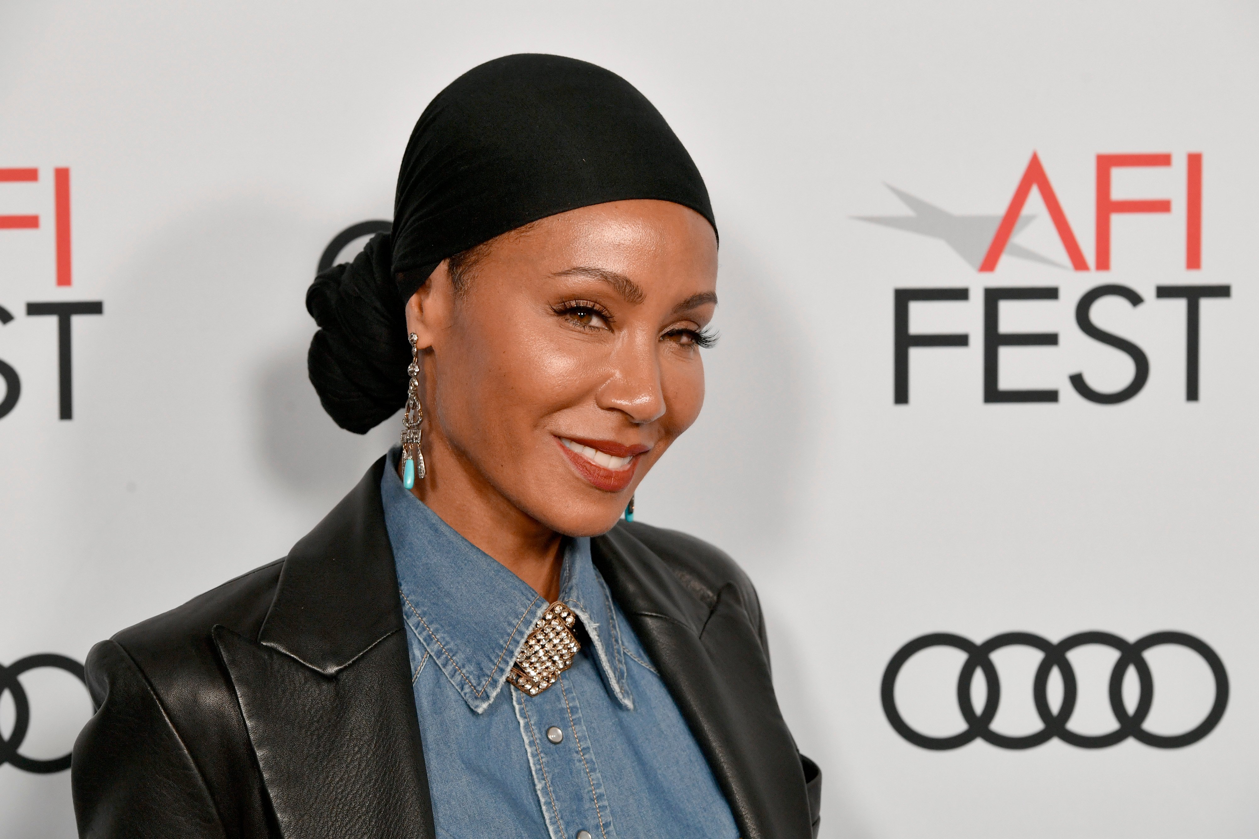 Jada Pinkett Smith attends a movie premiere