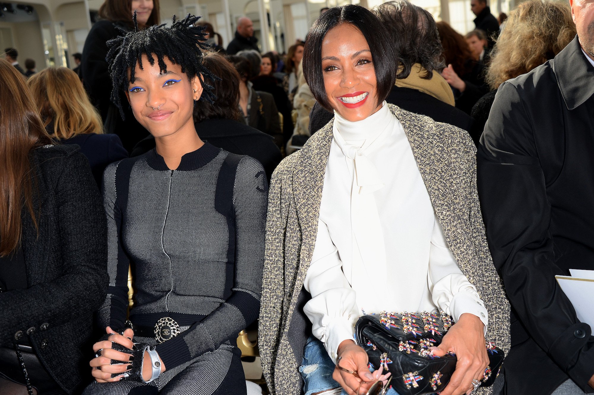 Willow Smith and Jada Pinkett Smith