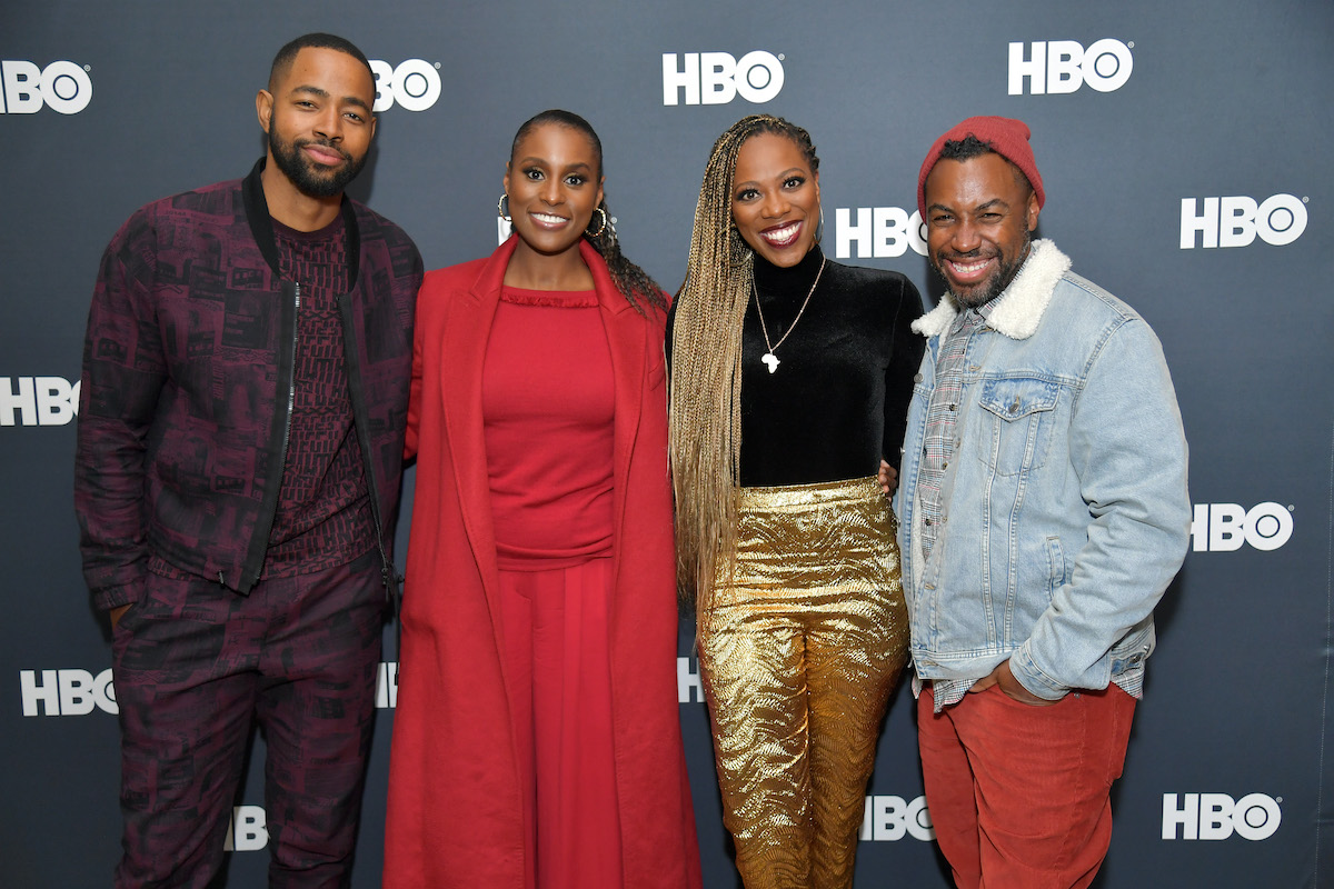 Jay Ellis, Issa Rae, Yvonne Orji, and Prentice Penny