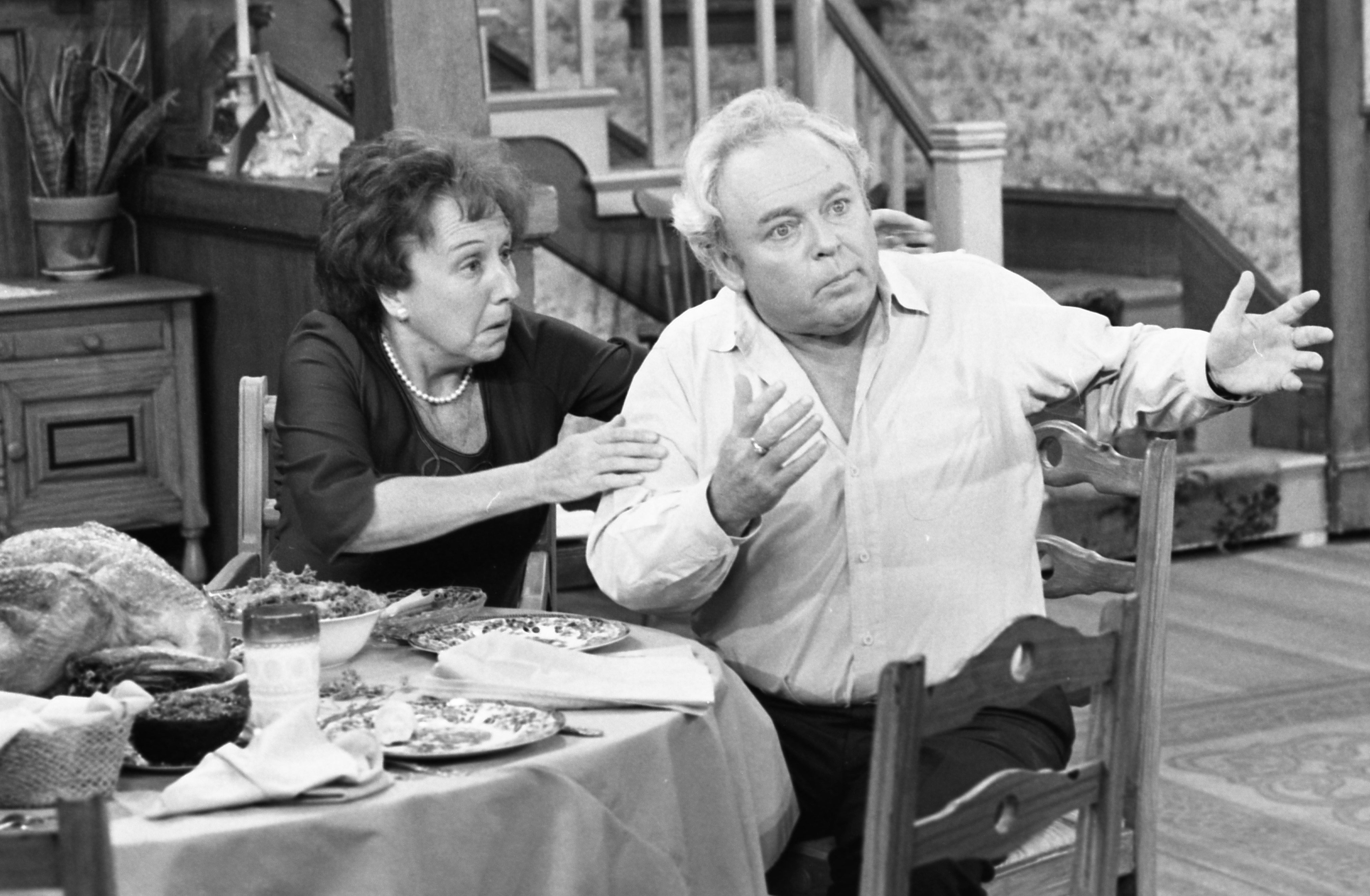 Jean Stapleton and Carroll O'Connor | Ron Eisenberg/Michael Ochs Archives/Getty Images