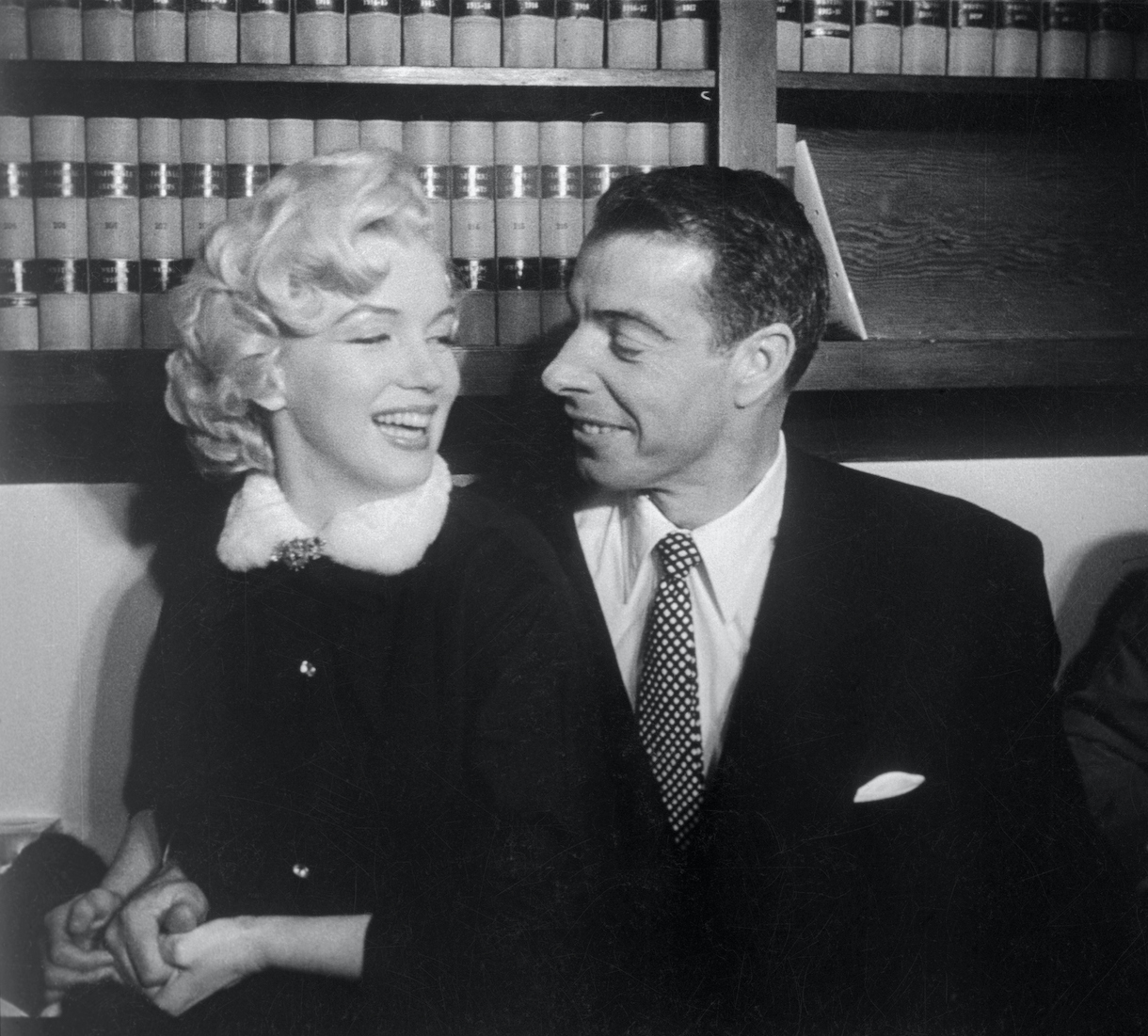 Marilyn Monroe and Joe DiMaggio