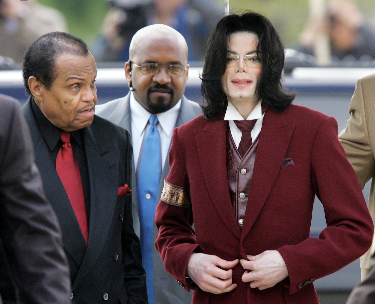 Michael Jackson and Joe Jackson