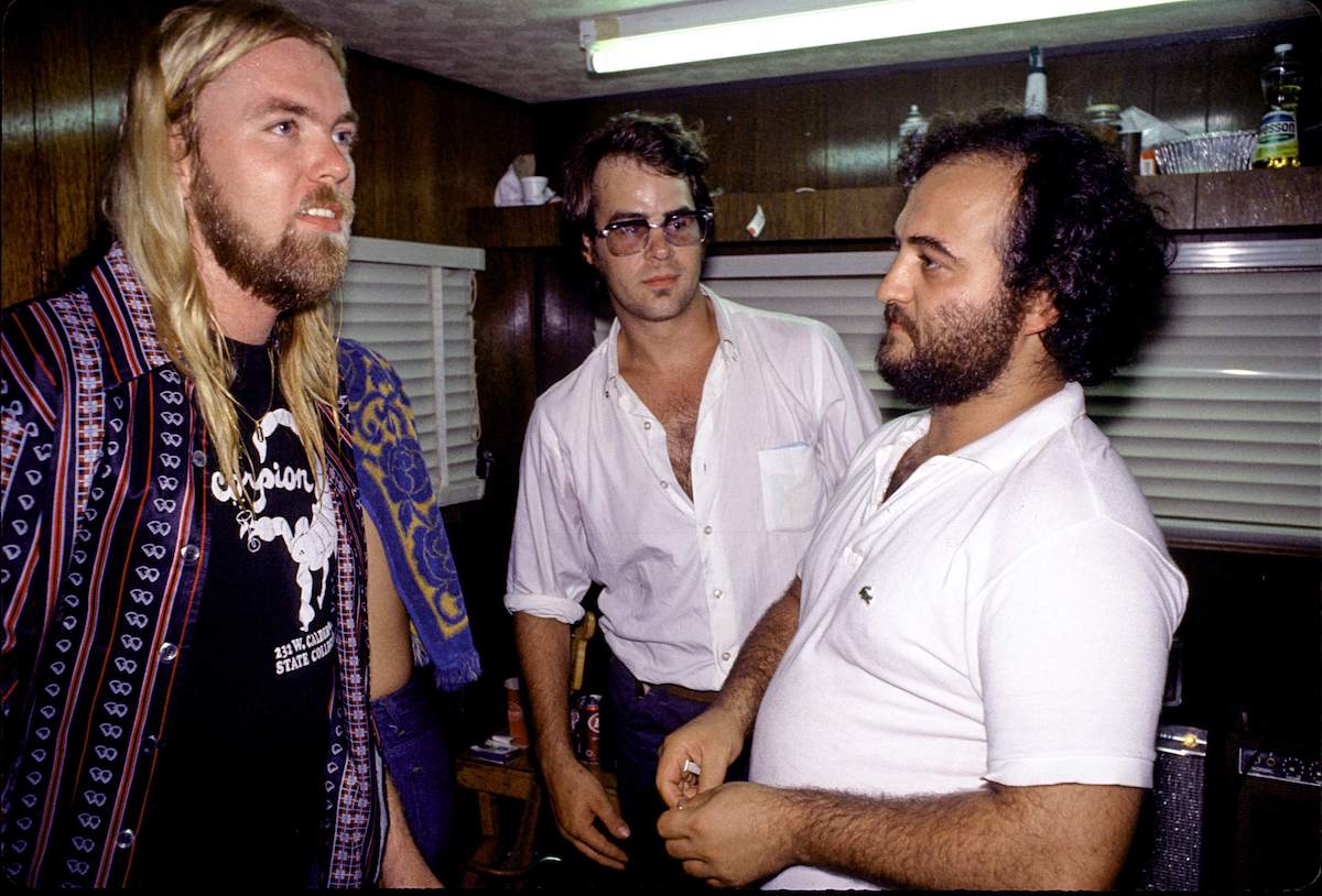 Gregg Allman with Dan Ackroyd & John Belushi