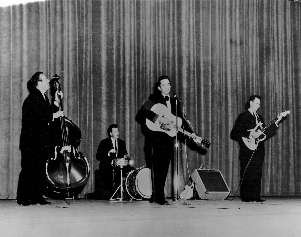 Johnny Cash, Marshall Grant, W.S. Holland, and Luther Perkins