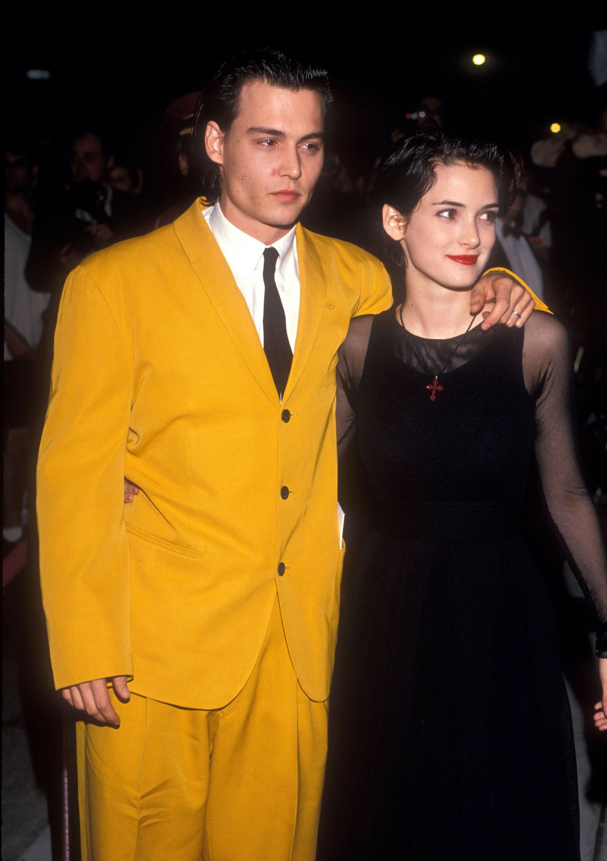 Johnny Depp and Winona Ryder 