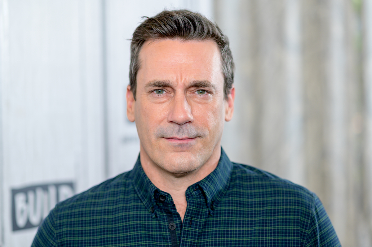 Jon Hamm discusses "Lucy in the Sky" with the Build Series at Build Studio on October 02, 2019 in New York City.