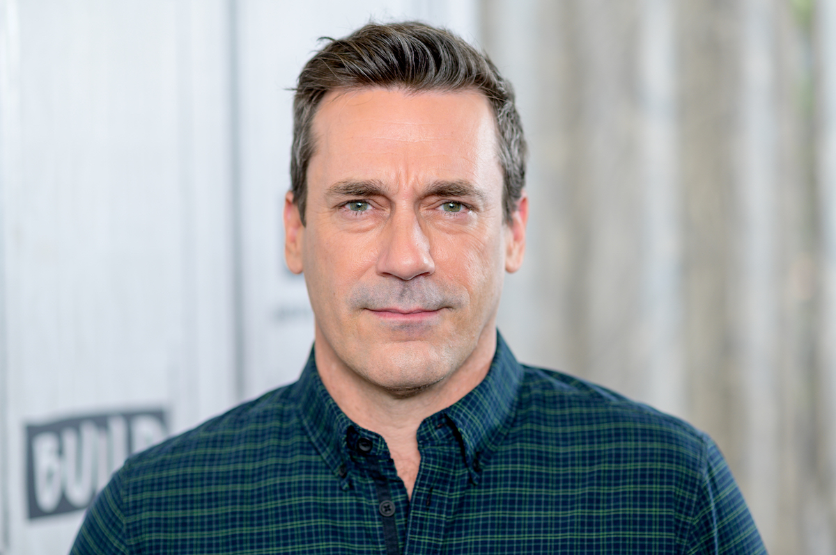 Jon Hamm discusses "Lucy in the Sky" with the Build Series at Build Studio on October 02, 2019 in New York City.