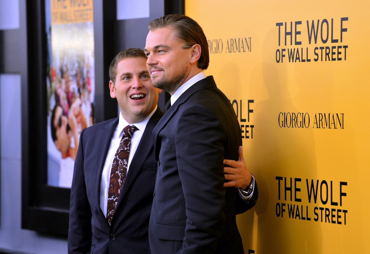 Leonardo DiCaprio and Jonah Hill