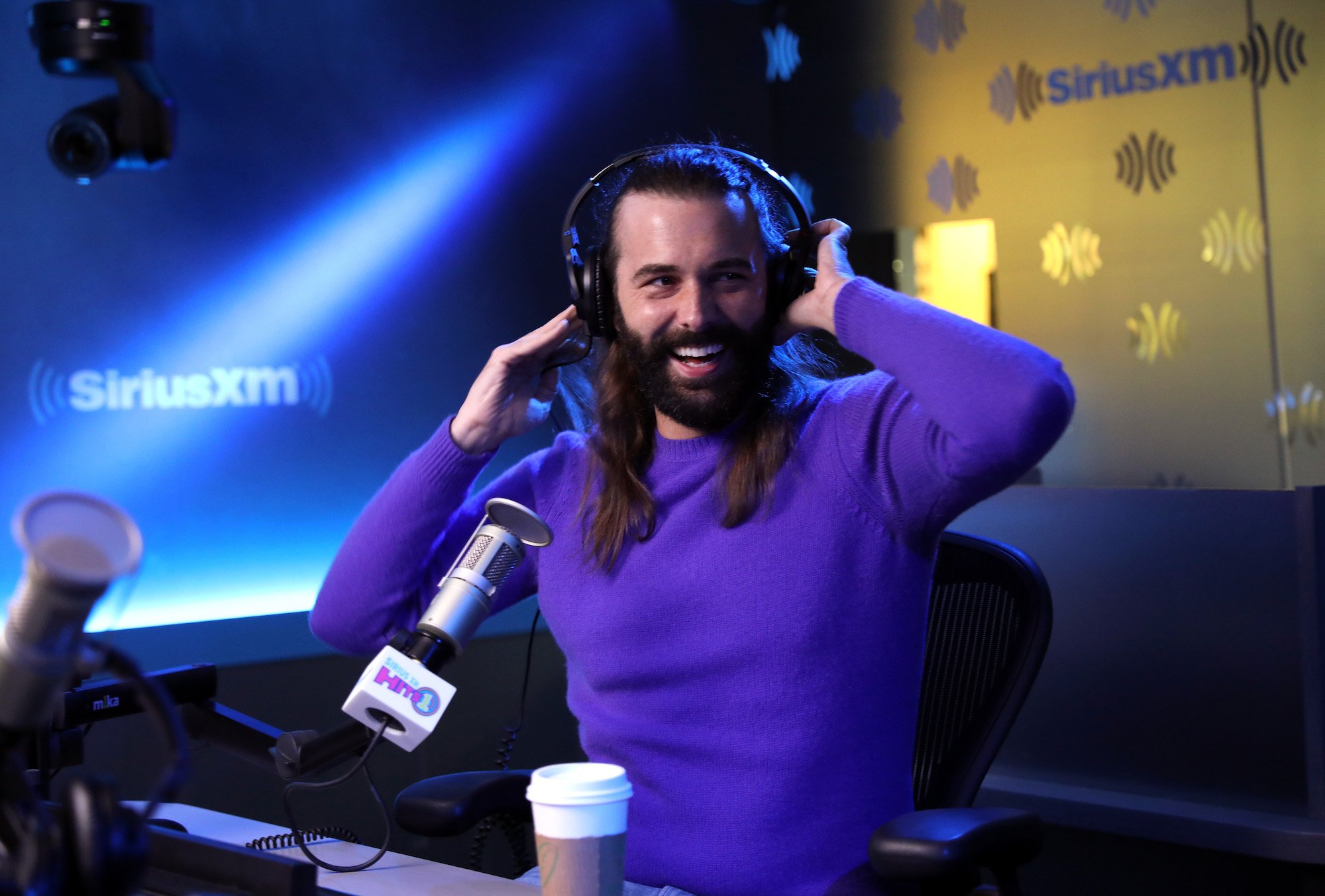 Jonathan Van Ness appears on SiriusXm Radio. 