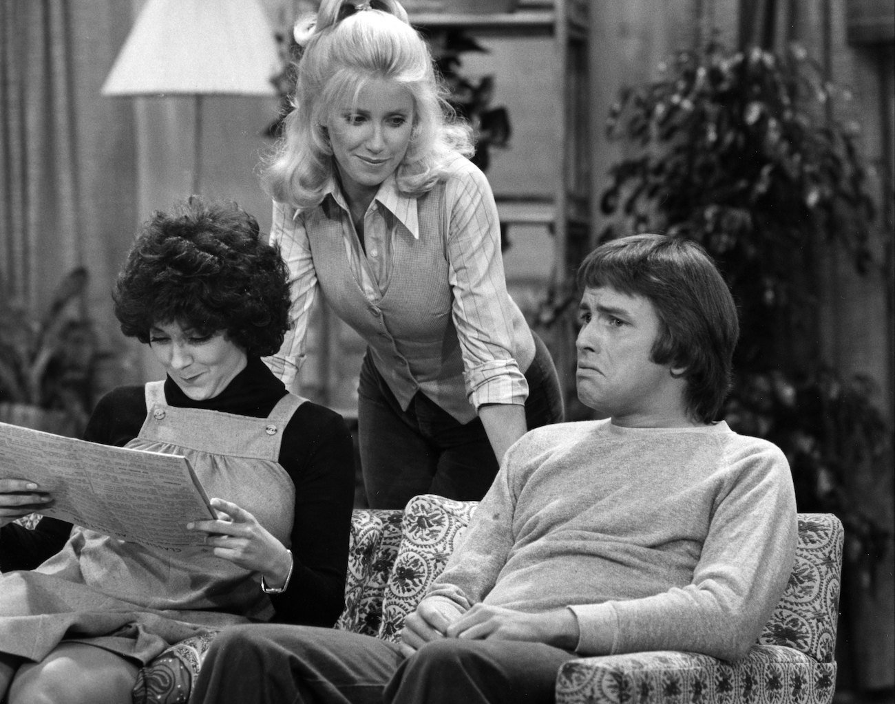 Joyce DeWitt, Suzanne Somers, and John Ritter of 'Three's Company'