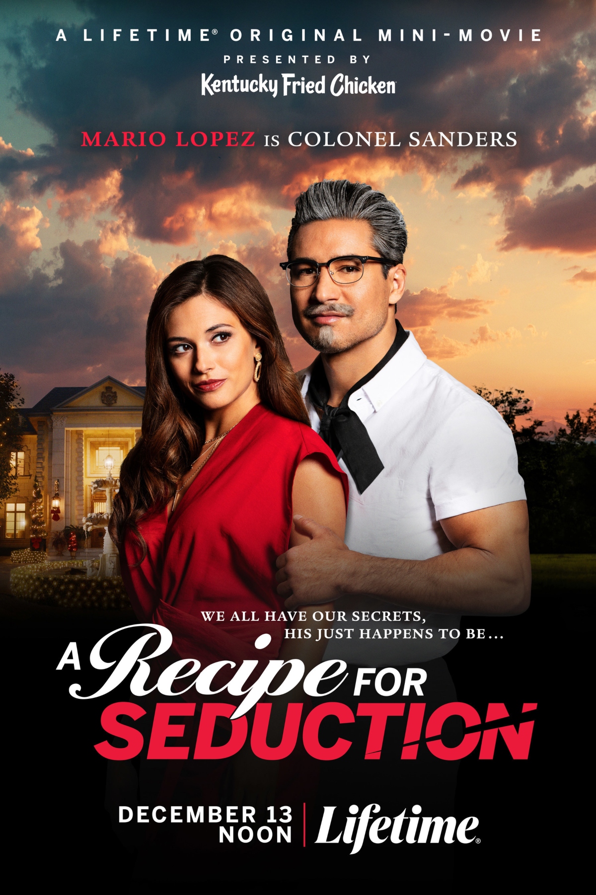 Lifetime S A Recipe For Seduction Featuring Kfc S Colonel Sanders Is The First Of Its Kind