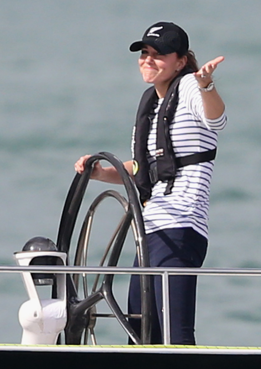 Kate Middleton yacht race