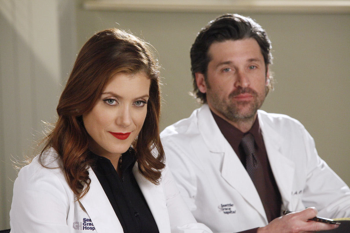 Kate Walsh and Patrick Dempsey on 'Grey's Anatomy'