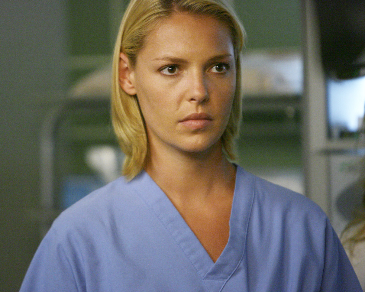 Katherine Heigl as Dr. Izzie Stevens on 'Grey's Anatomy'
