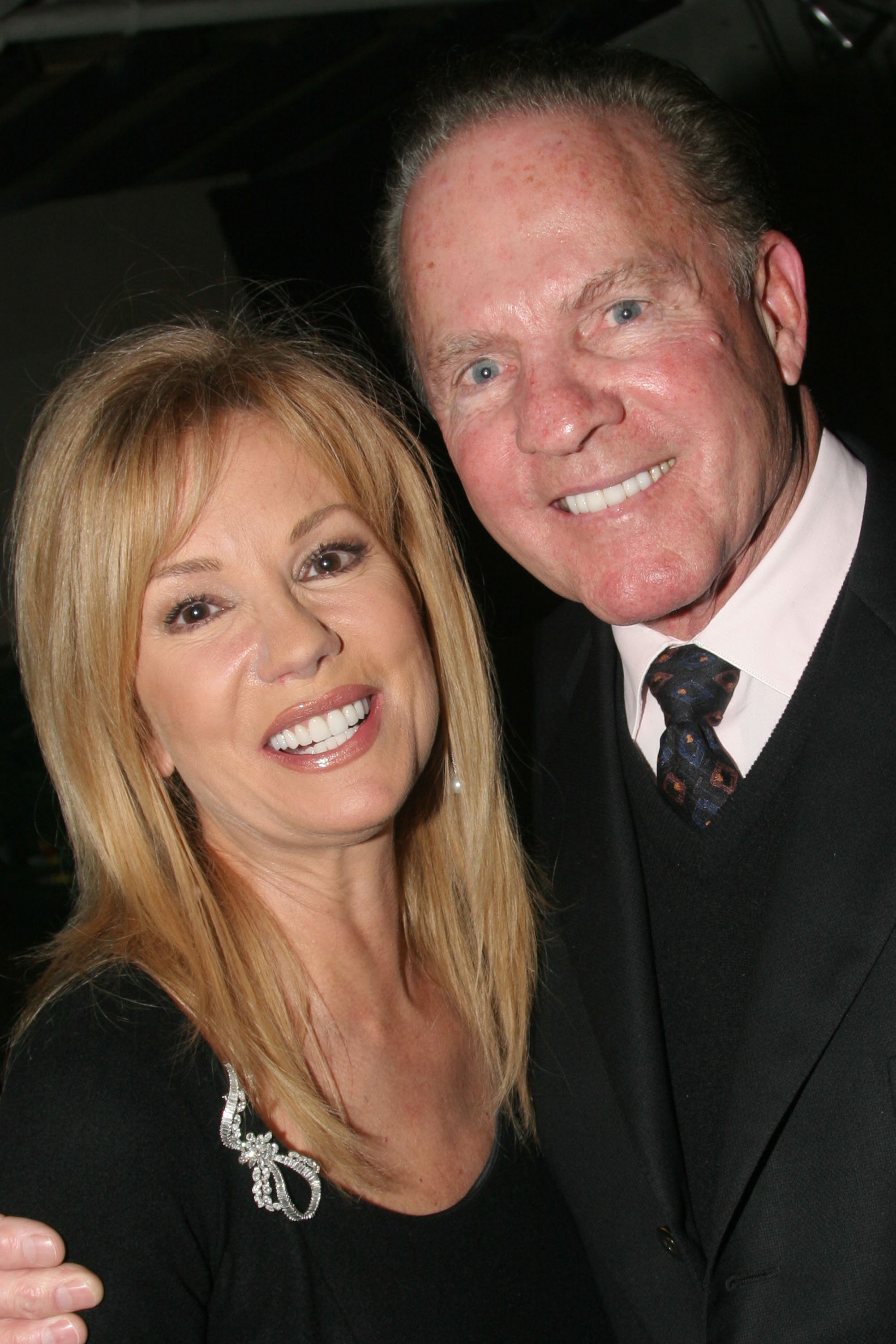 Kathie Lee Gifford and Frank Gifford attend a party for 'Under the Bridge'