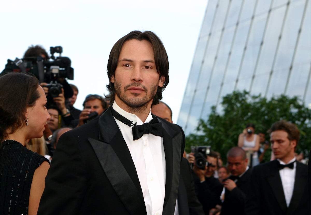 Keanu Reeves during the 2003 Cannes Film Festival