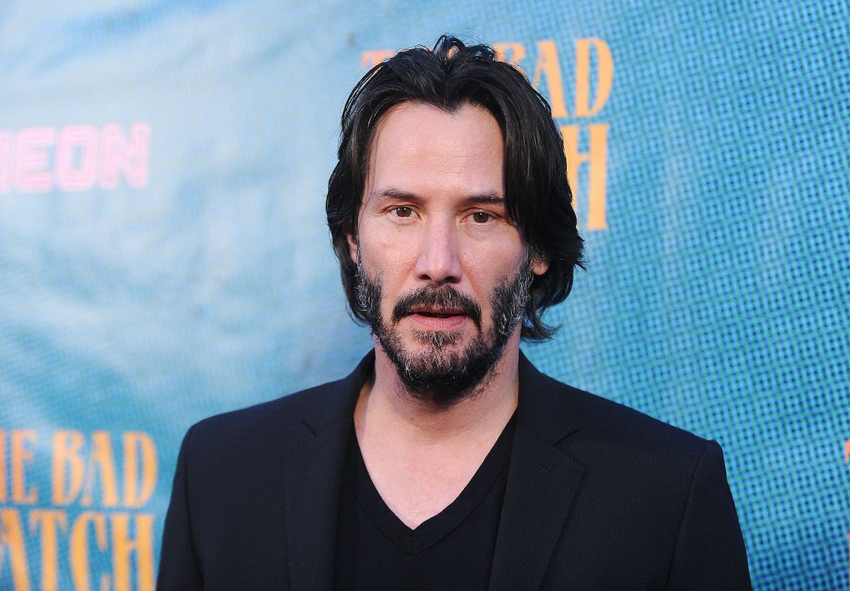 Keanu Reeves at 'The Bad Batch' premiere