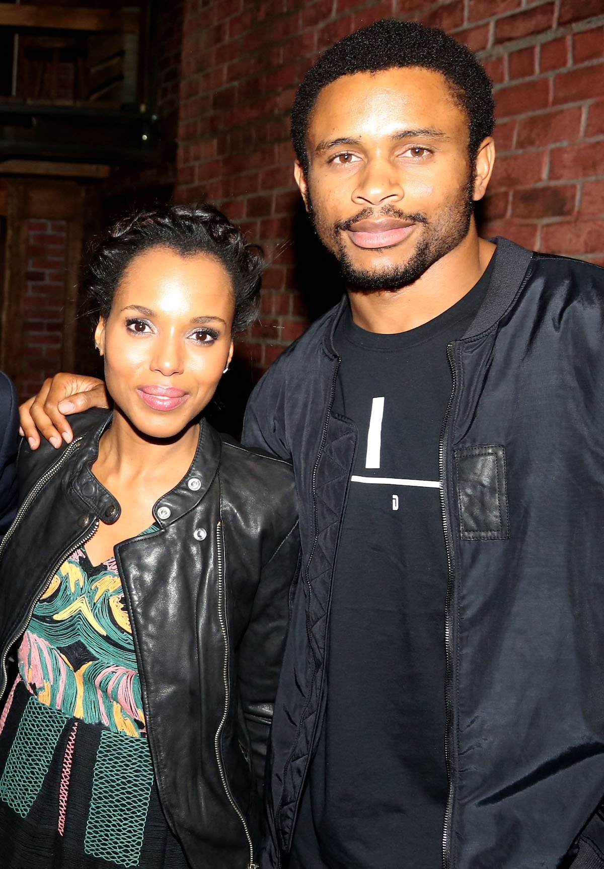 Kerry Washington and Nnamdi Asomugha
