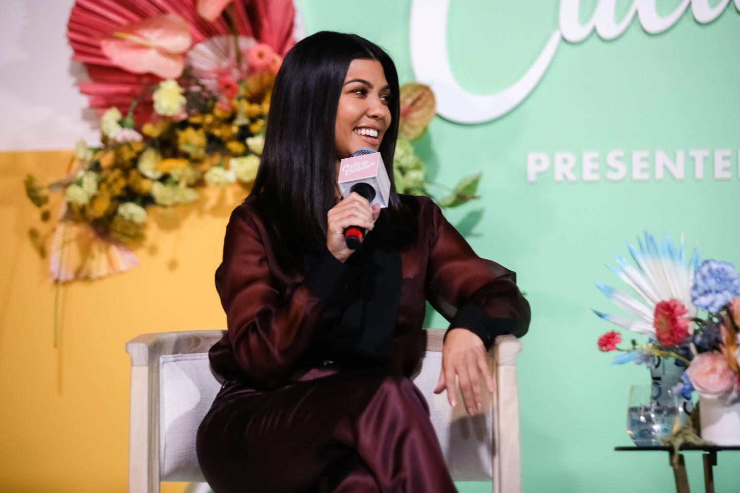 CEO and founder of Poosh, Kourtney Kardashian speaks onstage the Create & Cultivate Conference at SVN West on September 21, 2019 in San Francisco, California.