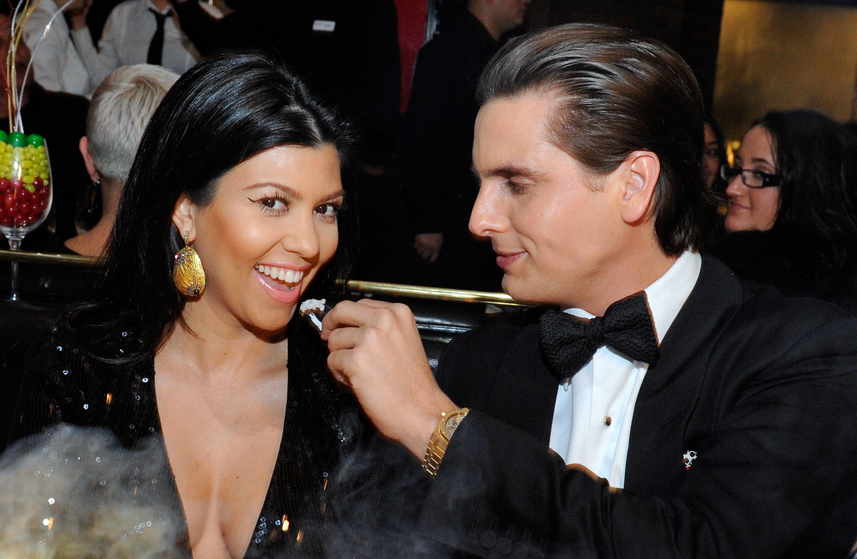 Kourtney Kardashian and Scott Disick