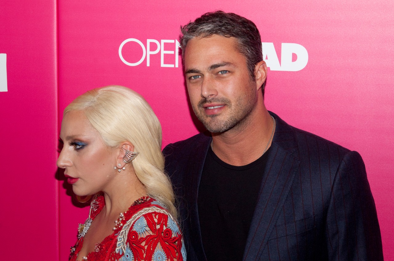 Lady Gaga with Taylor Kinney | Lars Niki/Corbis via Getty Images