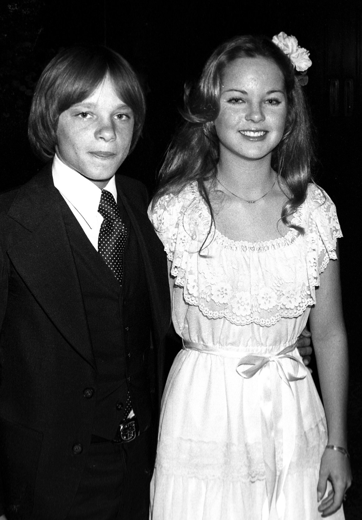 Melissa Sue Anderson and Lance Kerwin in 1977 