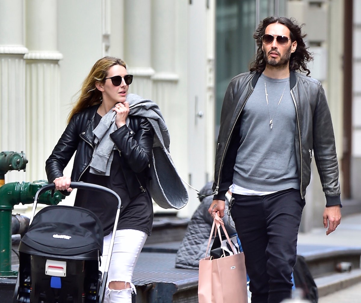 Who is Russell Brand's wife Laura Gallacher and do they have children?