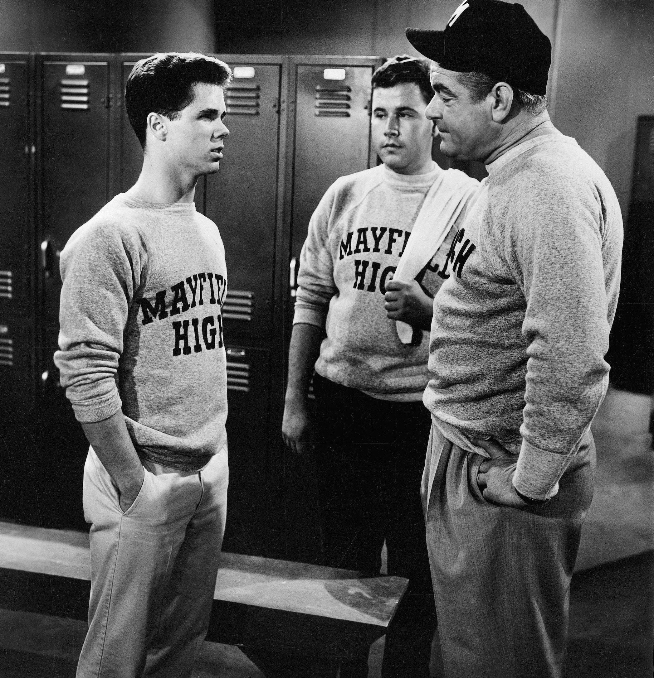 Tony Dow, Frank Bank, and John Close on 'Leave It to Beaver'