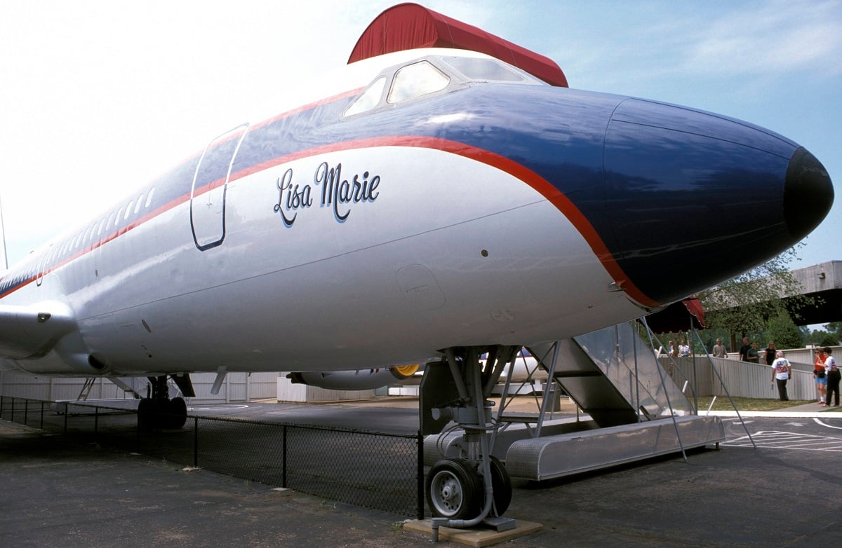 Elvis Presley's plane 'Lisa Marie' 