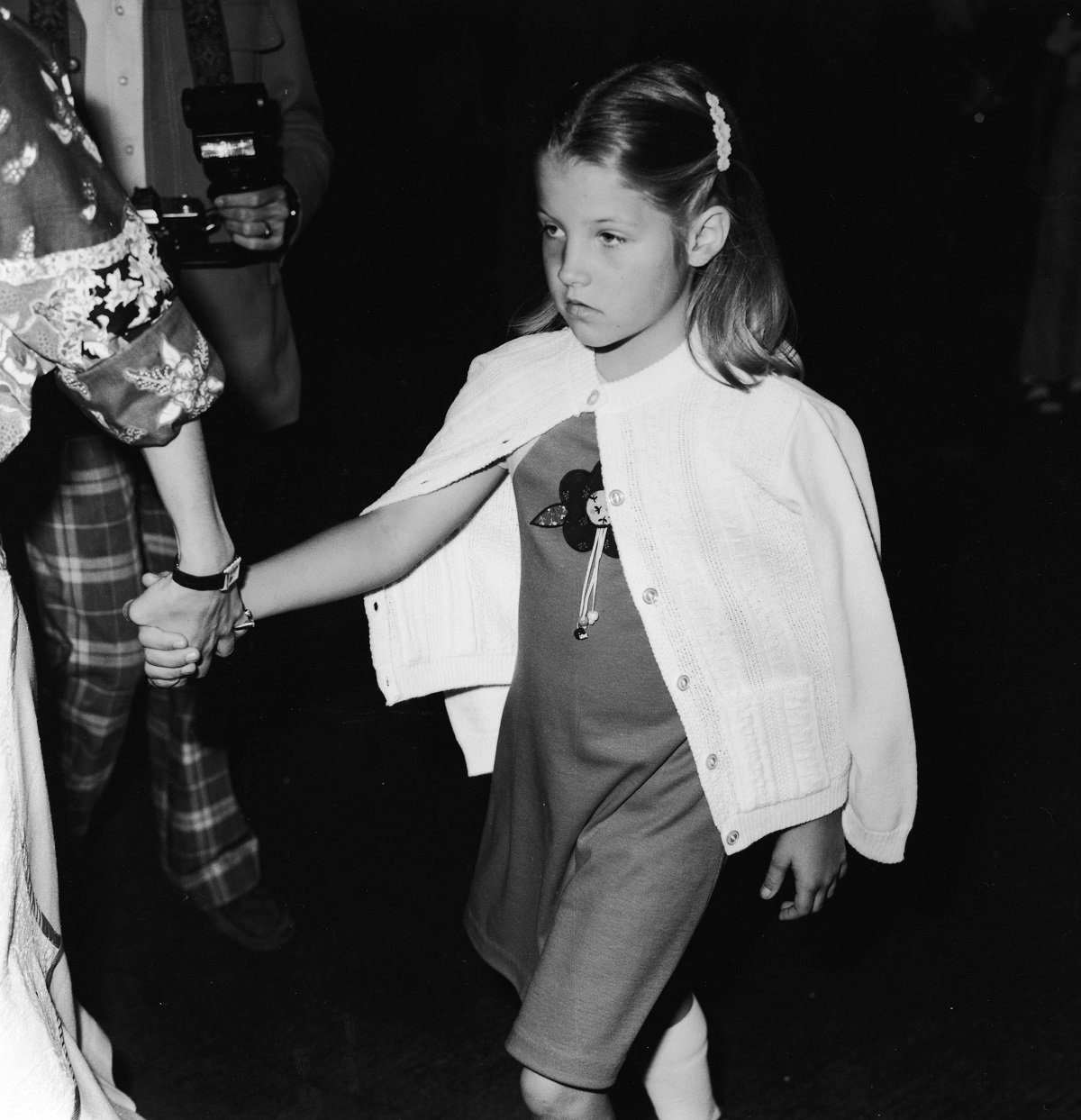 Lisa Marie Presley in 1977