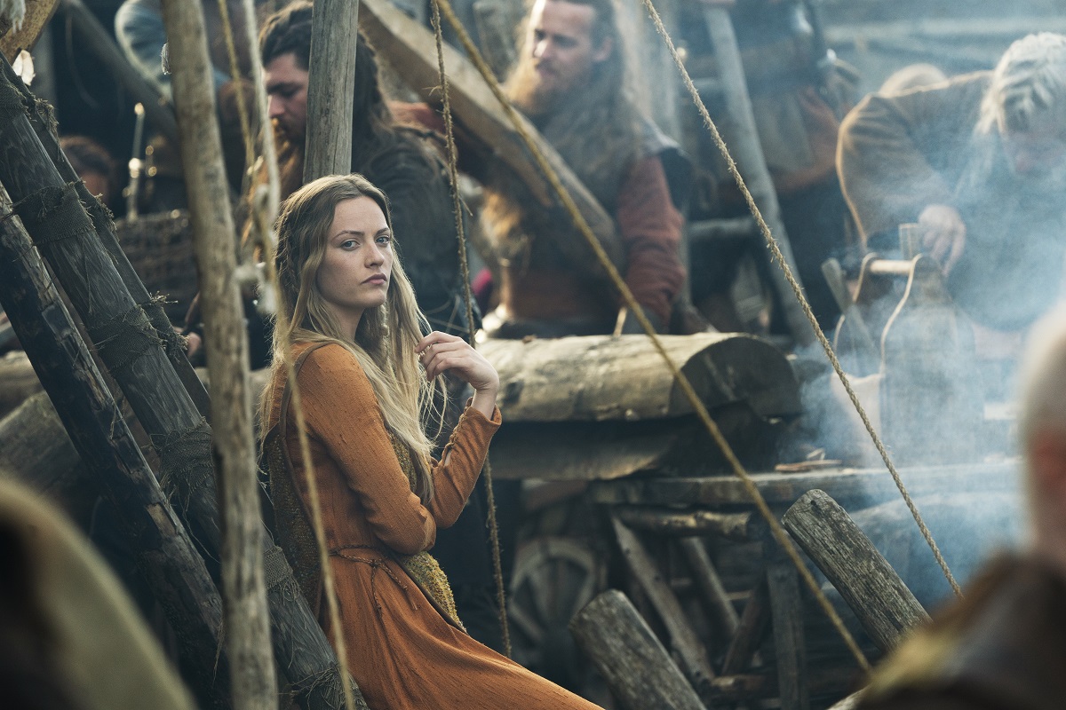 Lucy Martin in 'Vikings'