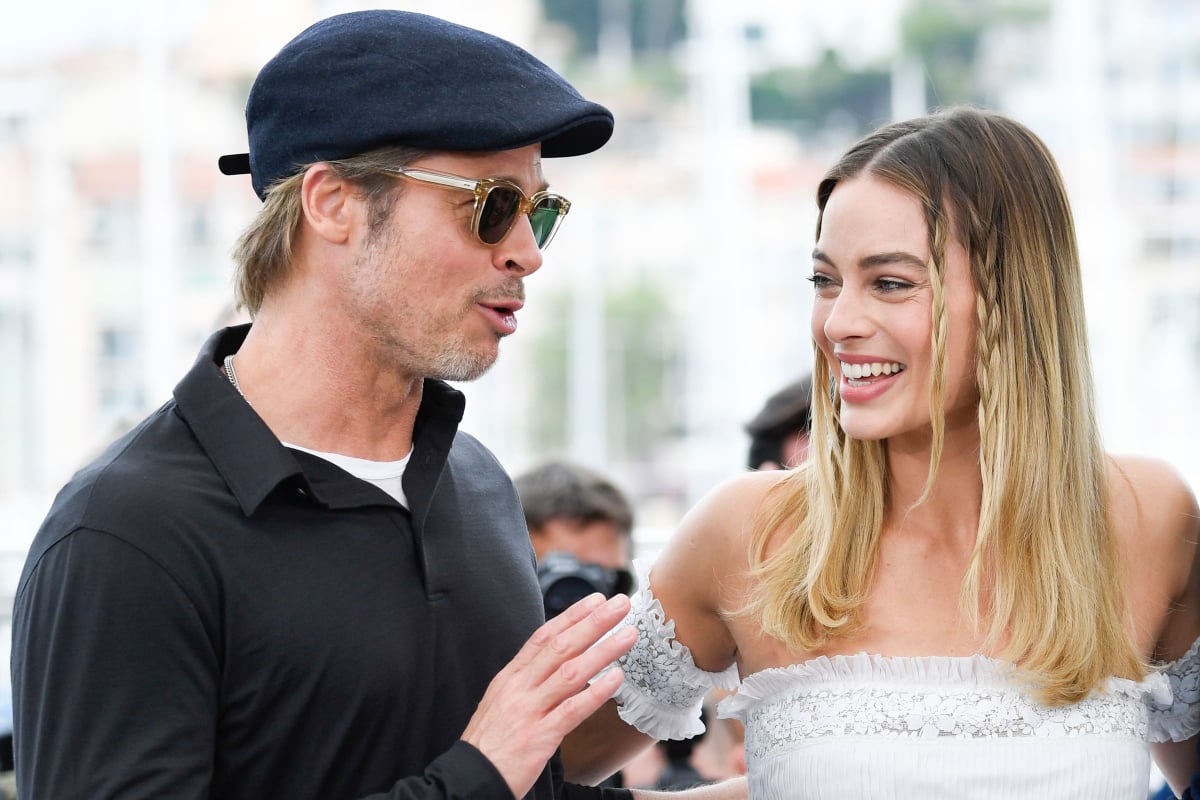 Margot Robbie Brad Pitt