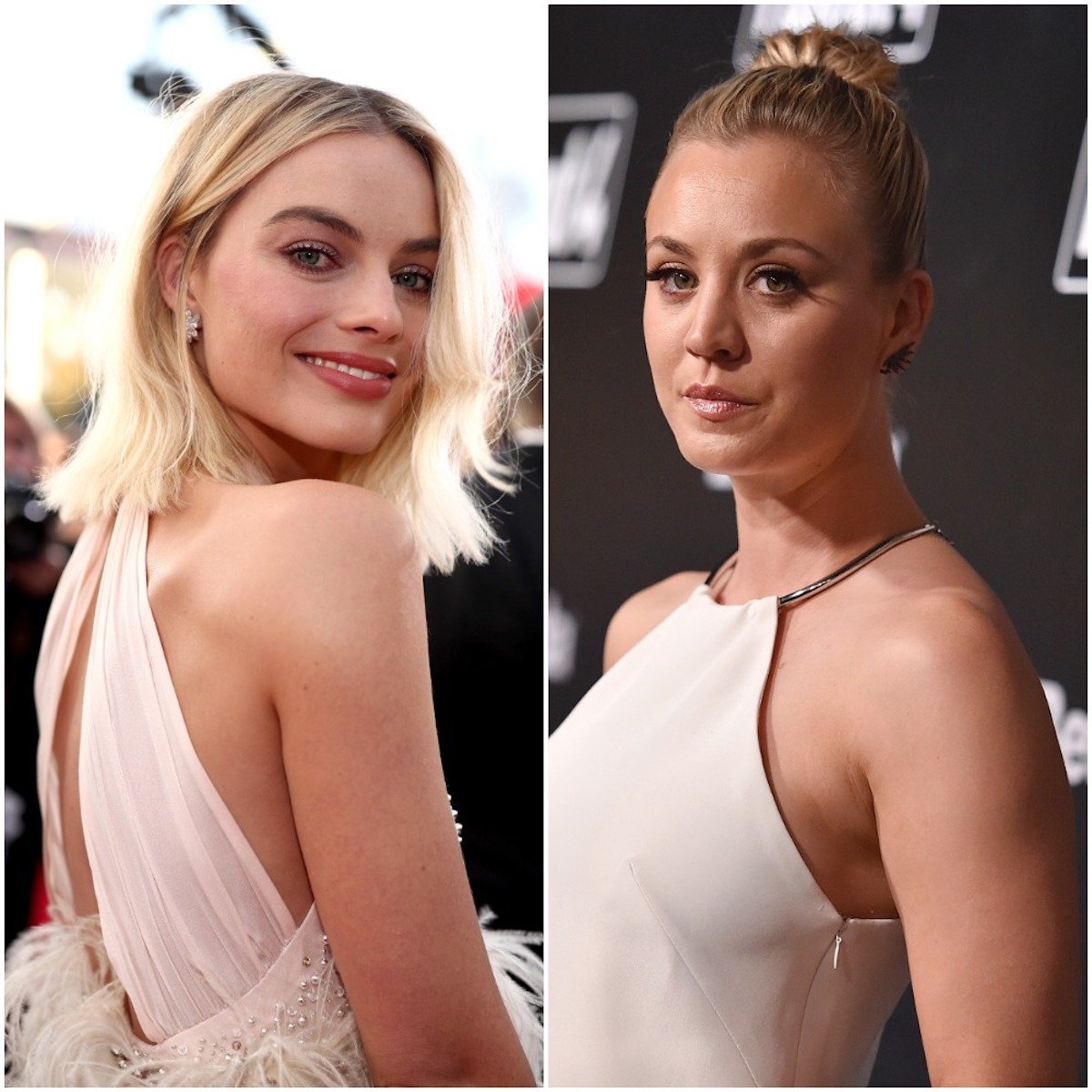 Margot Robbie and Kaley Cuoco