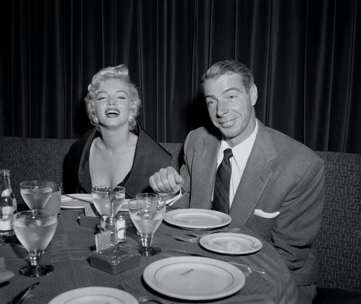 Marilyn and Joe Dimaggio