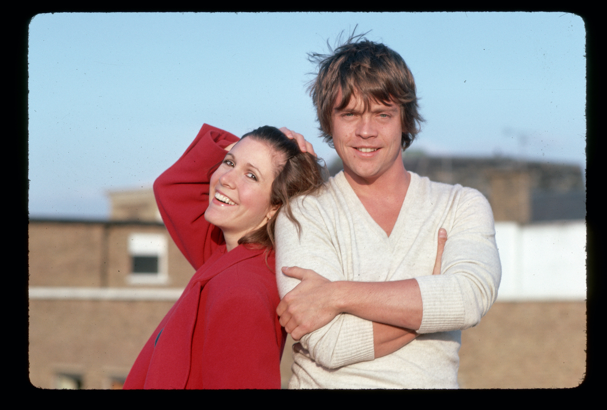 Mark Hamill and Carrie Fisher