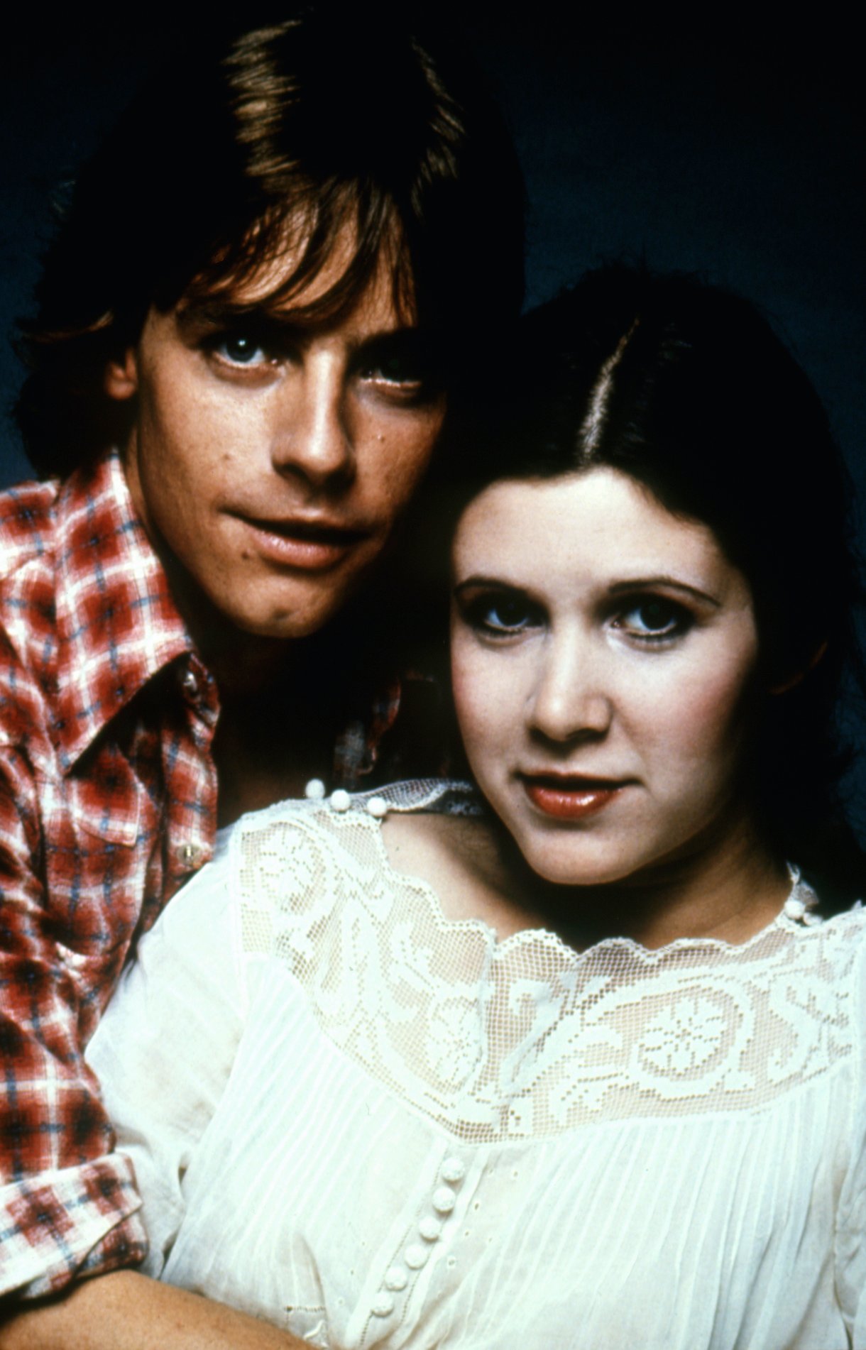 Mark Hamill and Carrie Fisher