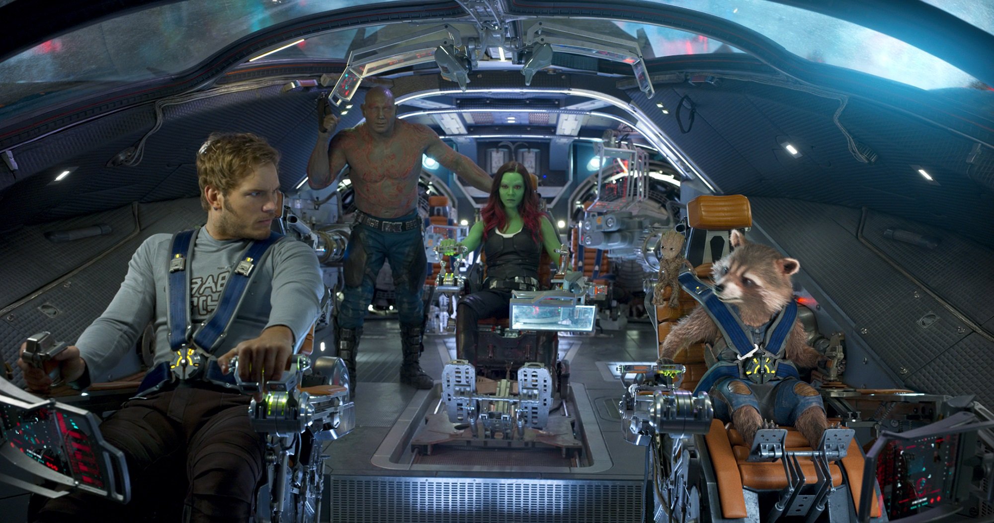 Marvel movie Guardians of the Galaxy cast