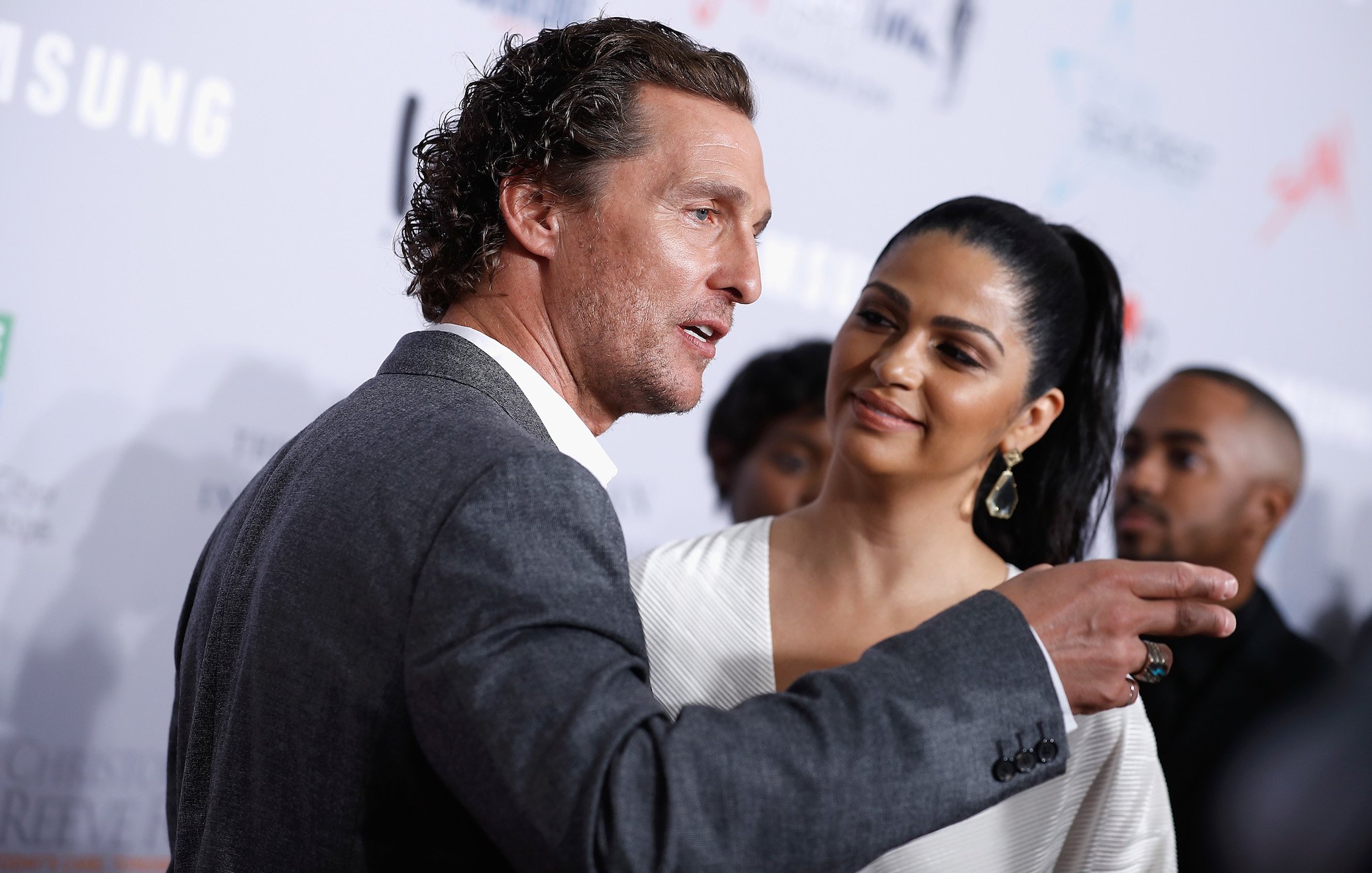 Camila Alves McConaughey and Matthew McConaughey