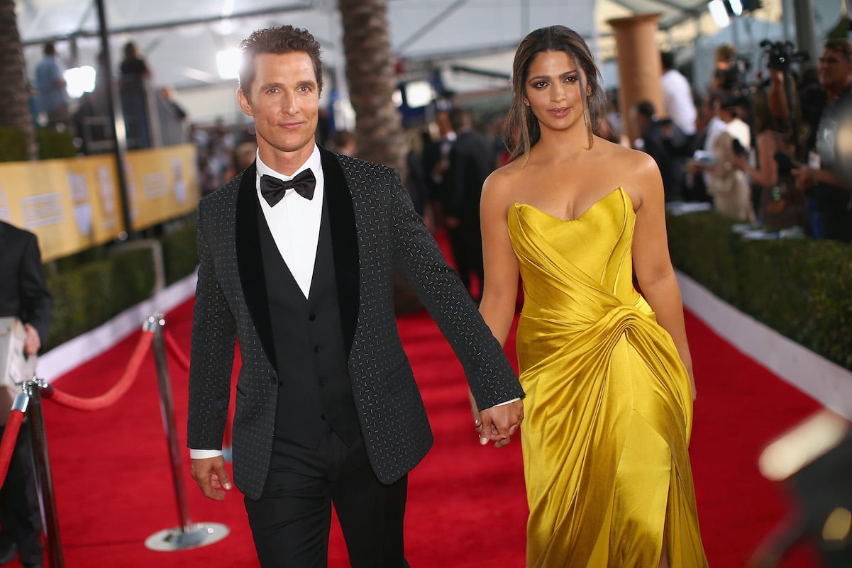 Matthew McConaughey and Camila Alves 