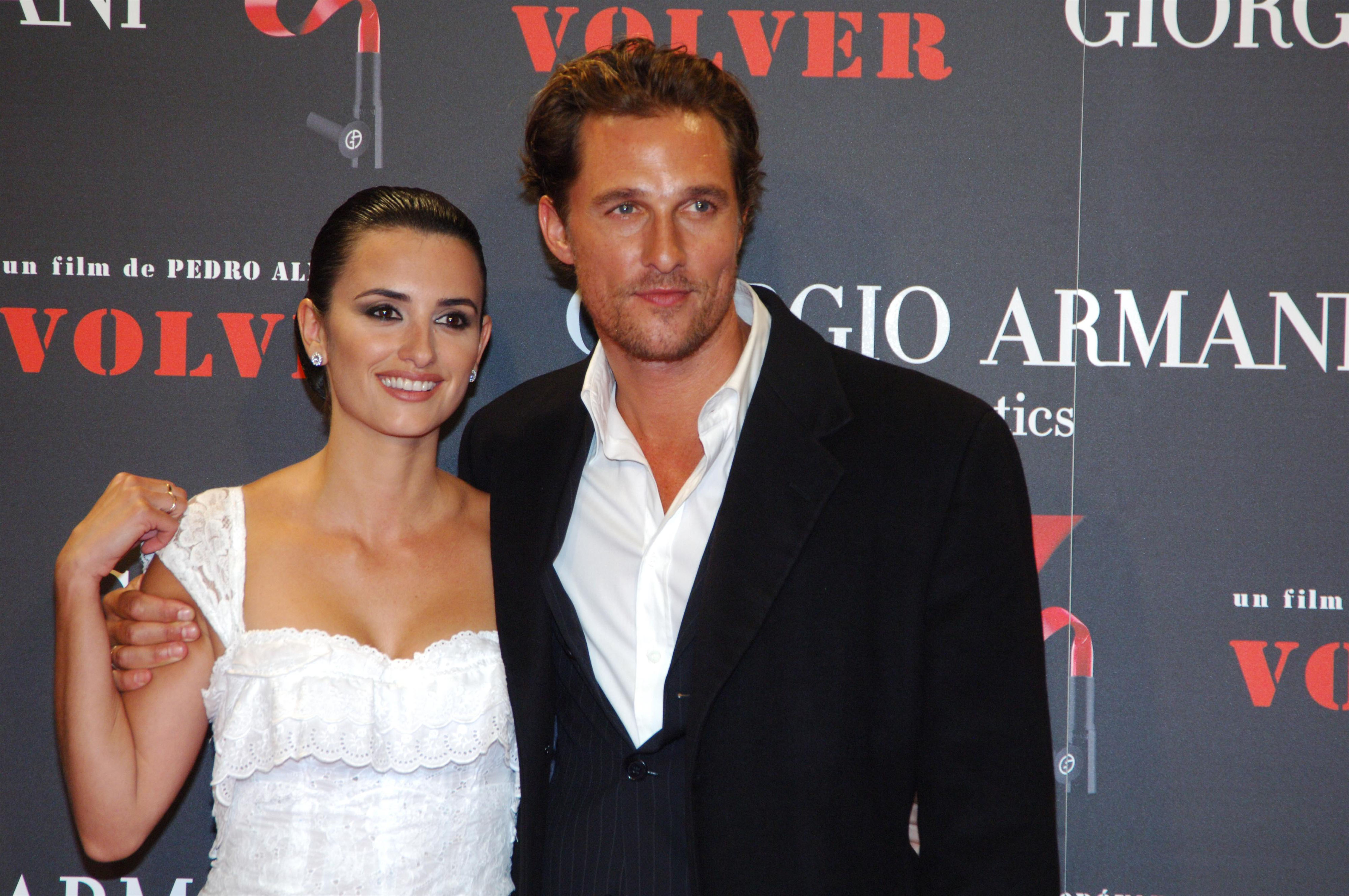 Matthew McConaughey and Penelope Cruz