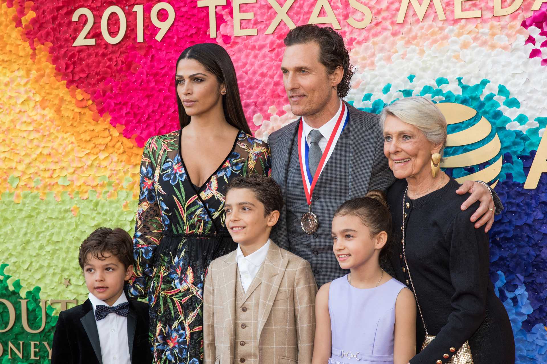 Matthew McConaughey with his family | Rick Kern/WireImage