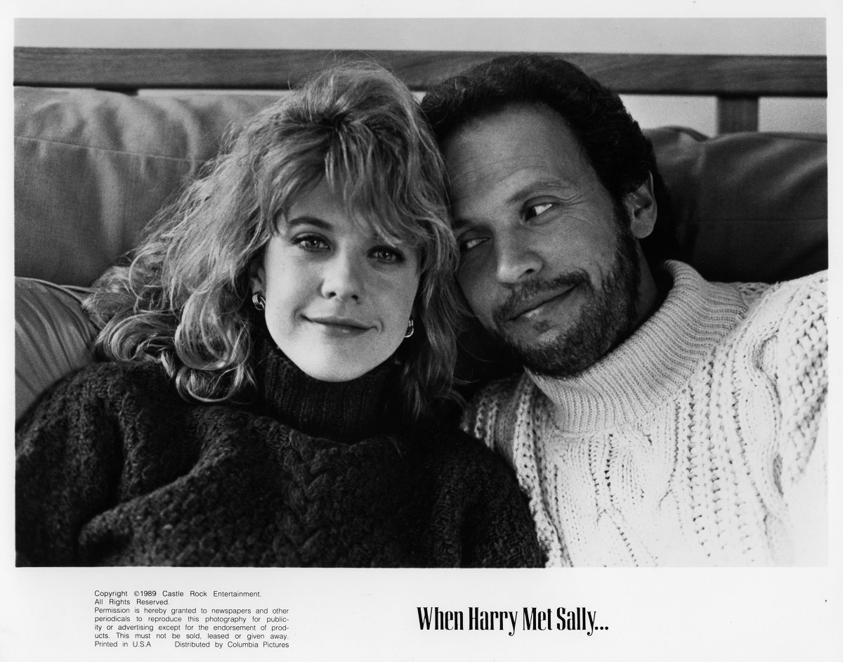 Meg Ryan and Billy Crystal in the poster for 'When Harry Met Sally'
