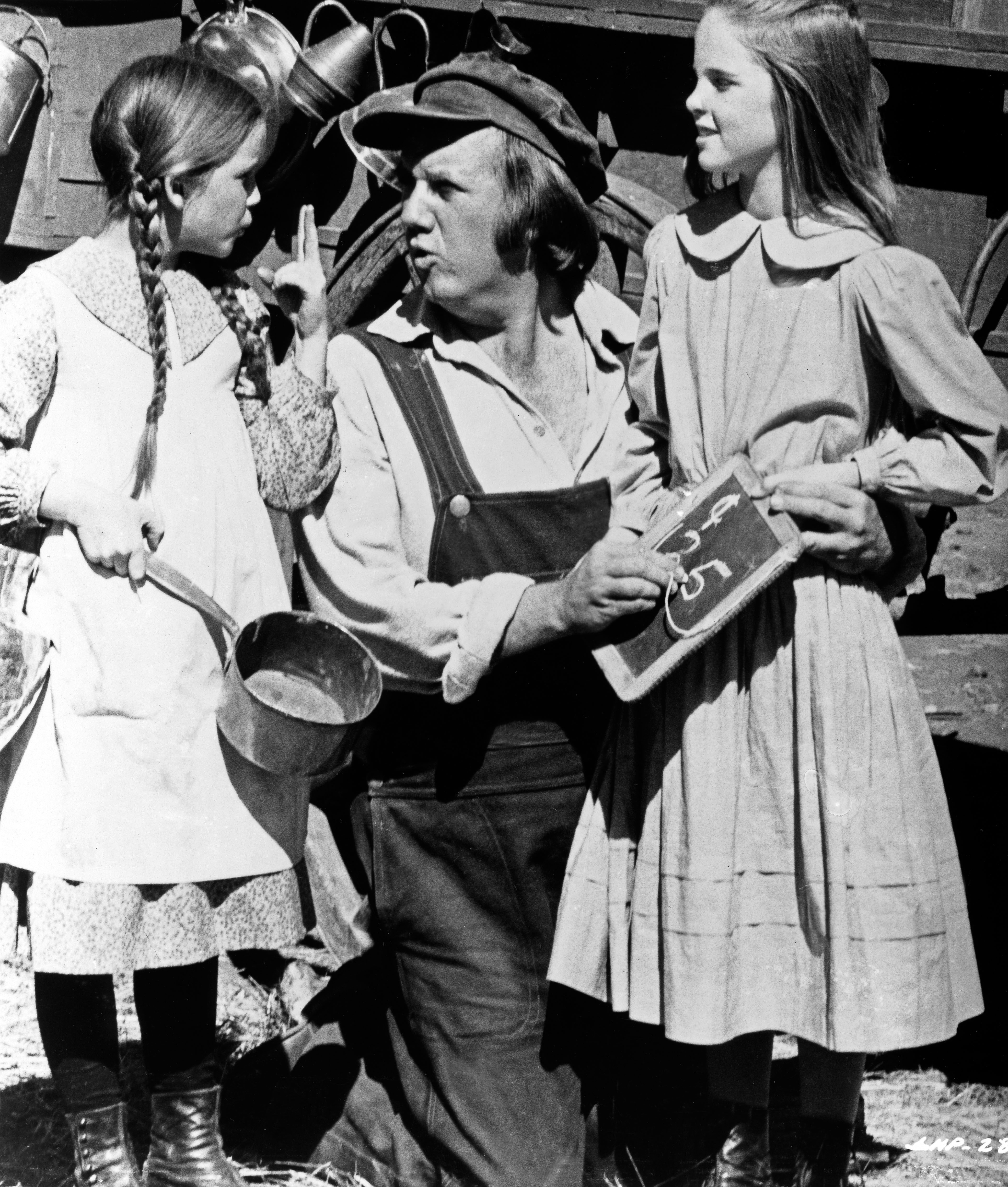 Melissa Gilbert, Chuck McCann, and Melissa Sue Anderson of 'Little House on the Prairie'