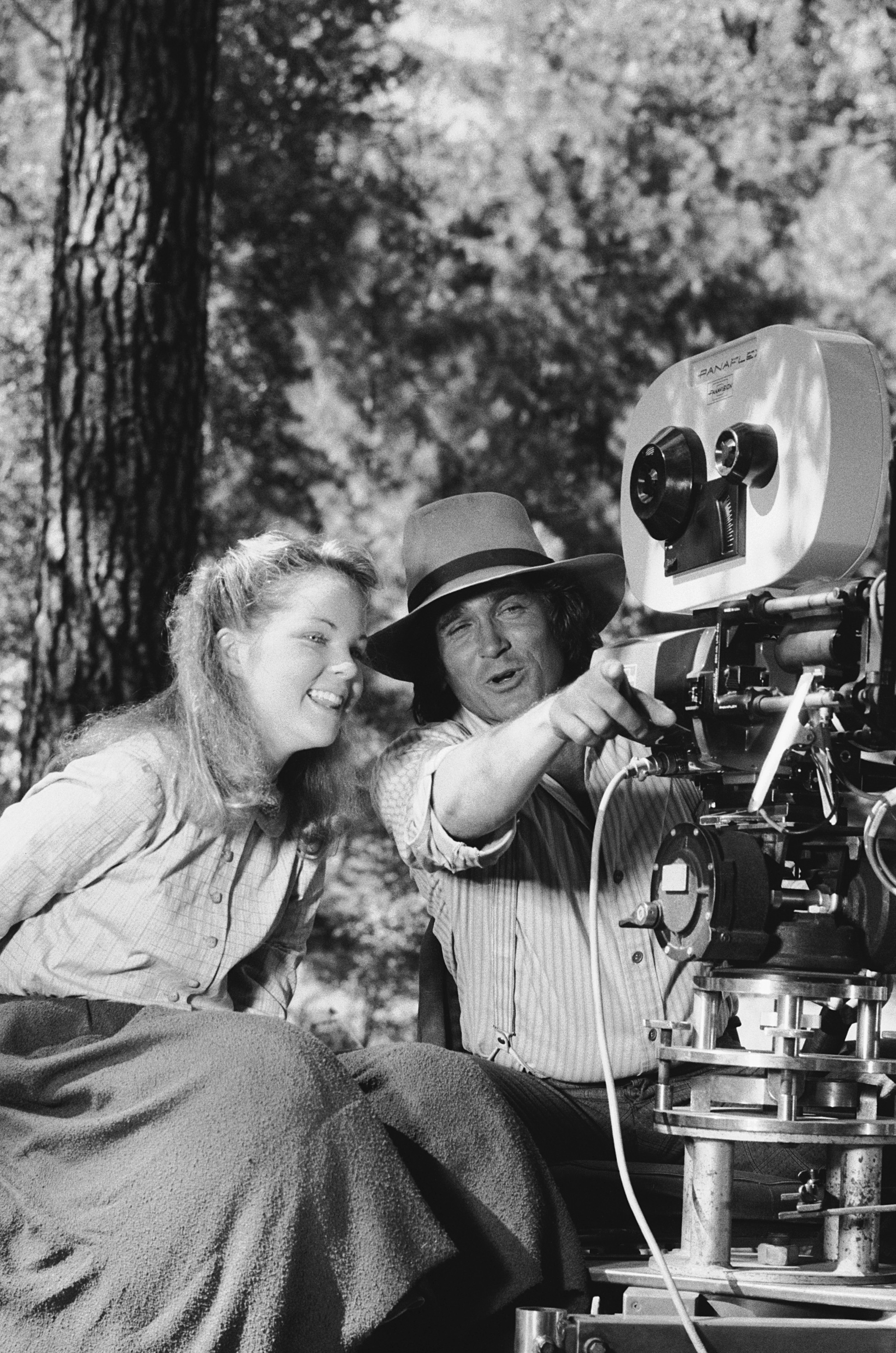 Melissa Sue Anderson and Michael Landon of 'Little House on the Prairie'