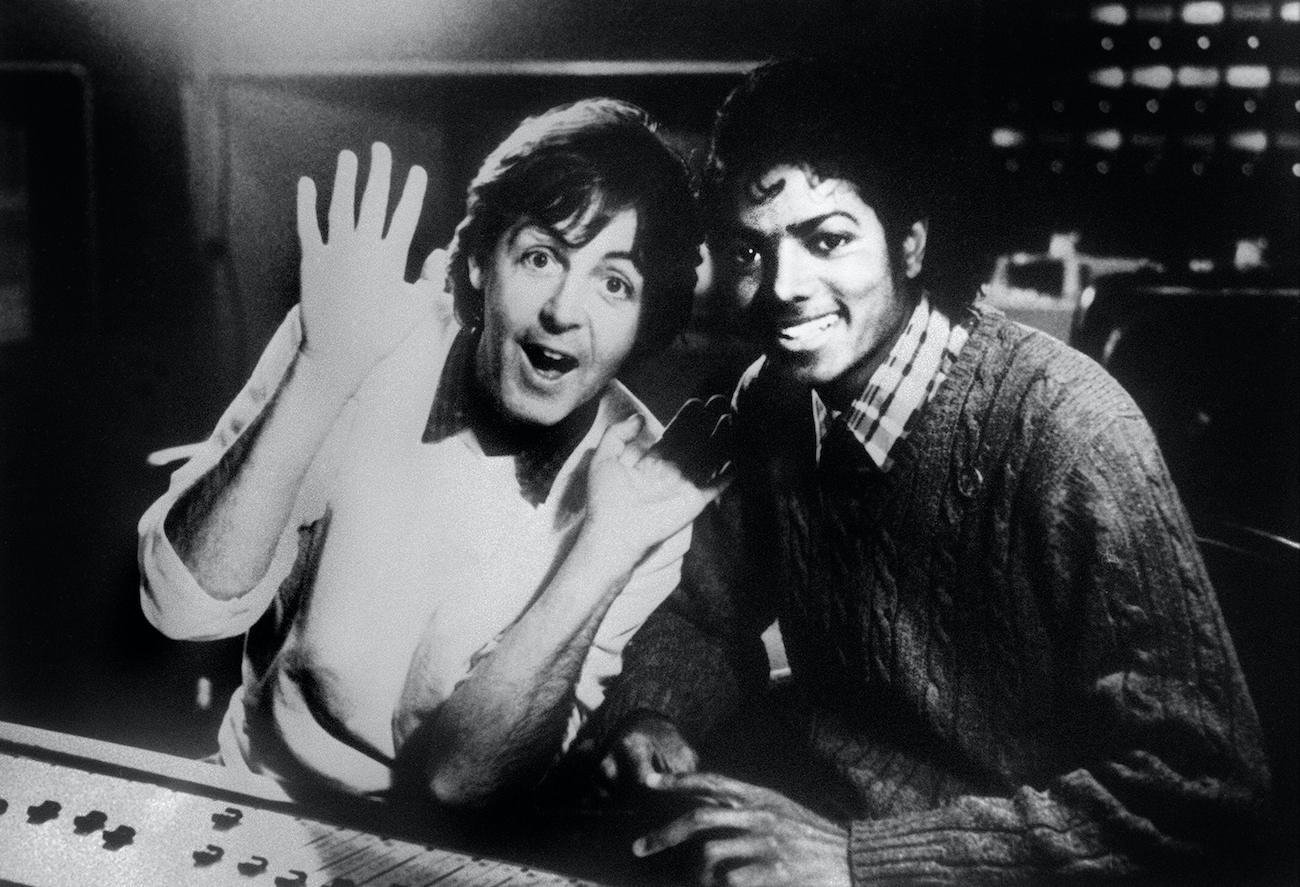 Michael Jackson and Paul McCartney