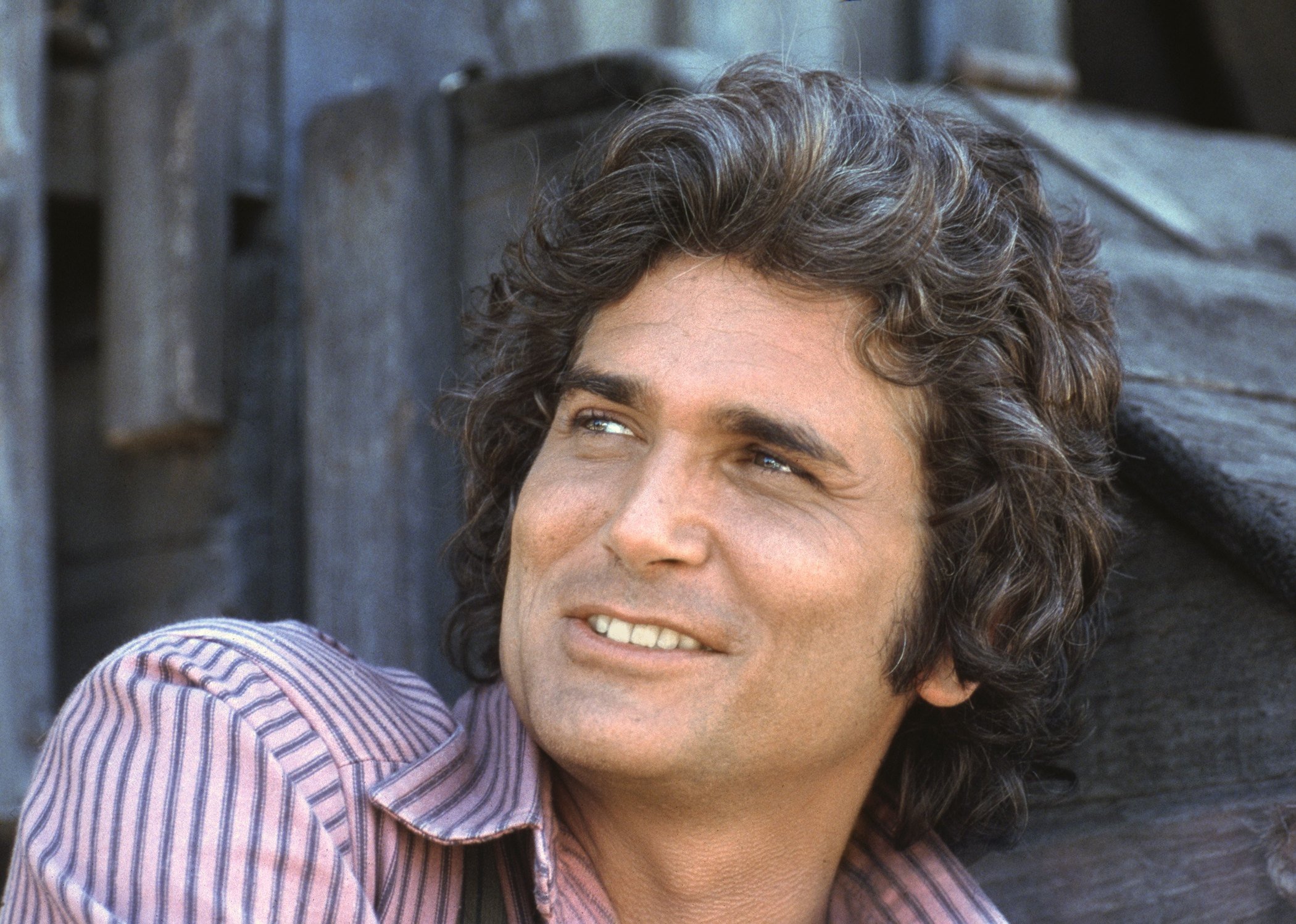Michael Landon as Charles Philip Ingalls on 'Little House on the Prairie'