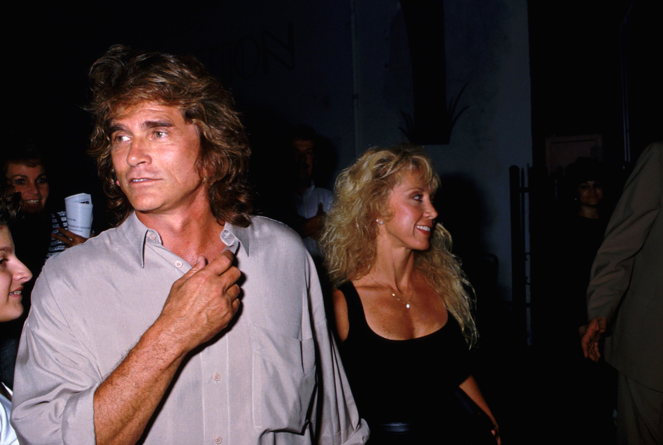 Michael Landon and wife Cindy Clerico