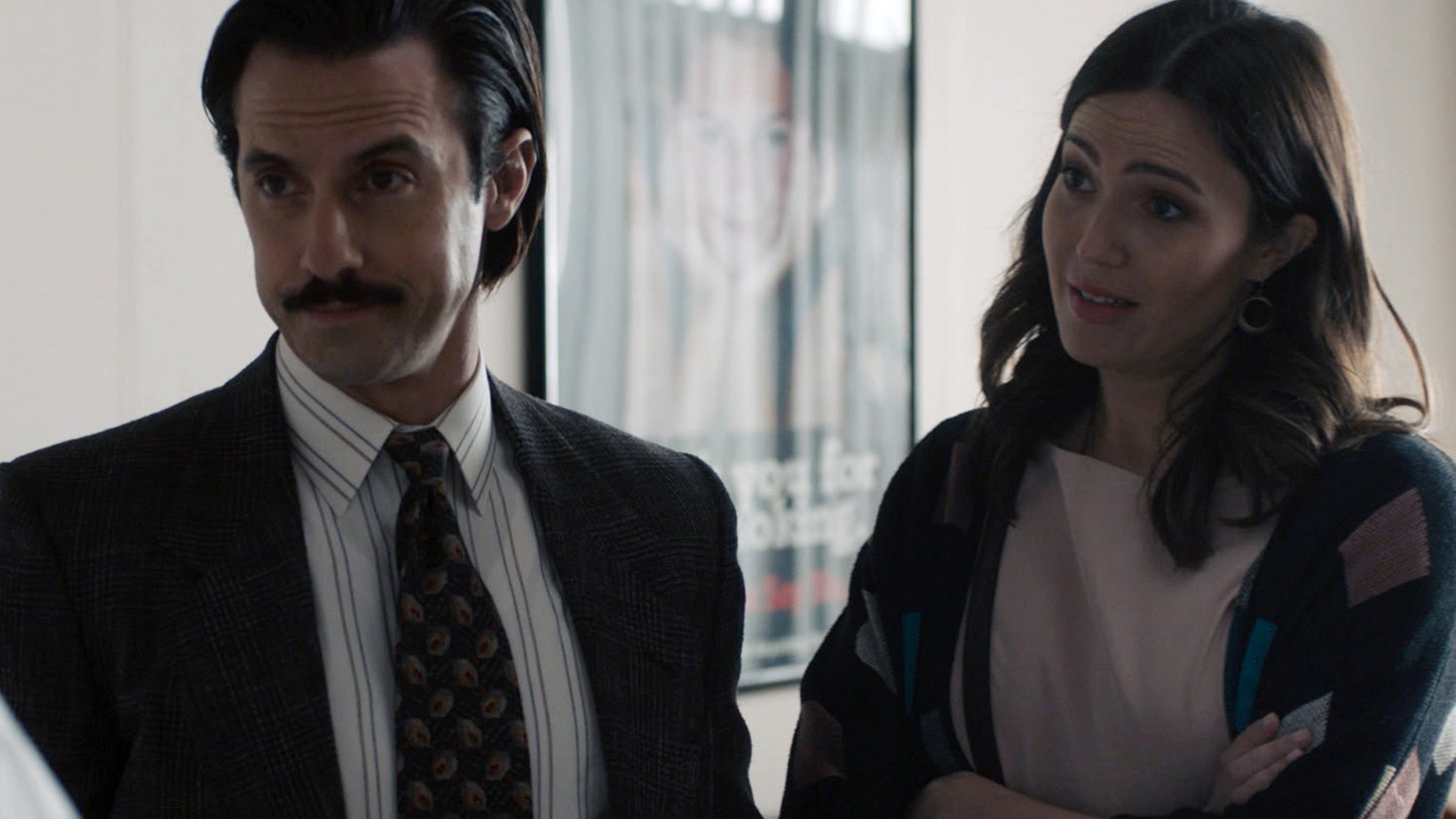 Milo Ventimiglia as Jack and Mandy Moore as Rebecca on 'This Is Us' Season 5