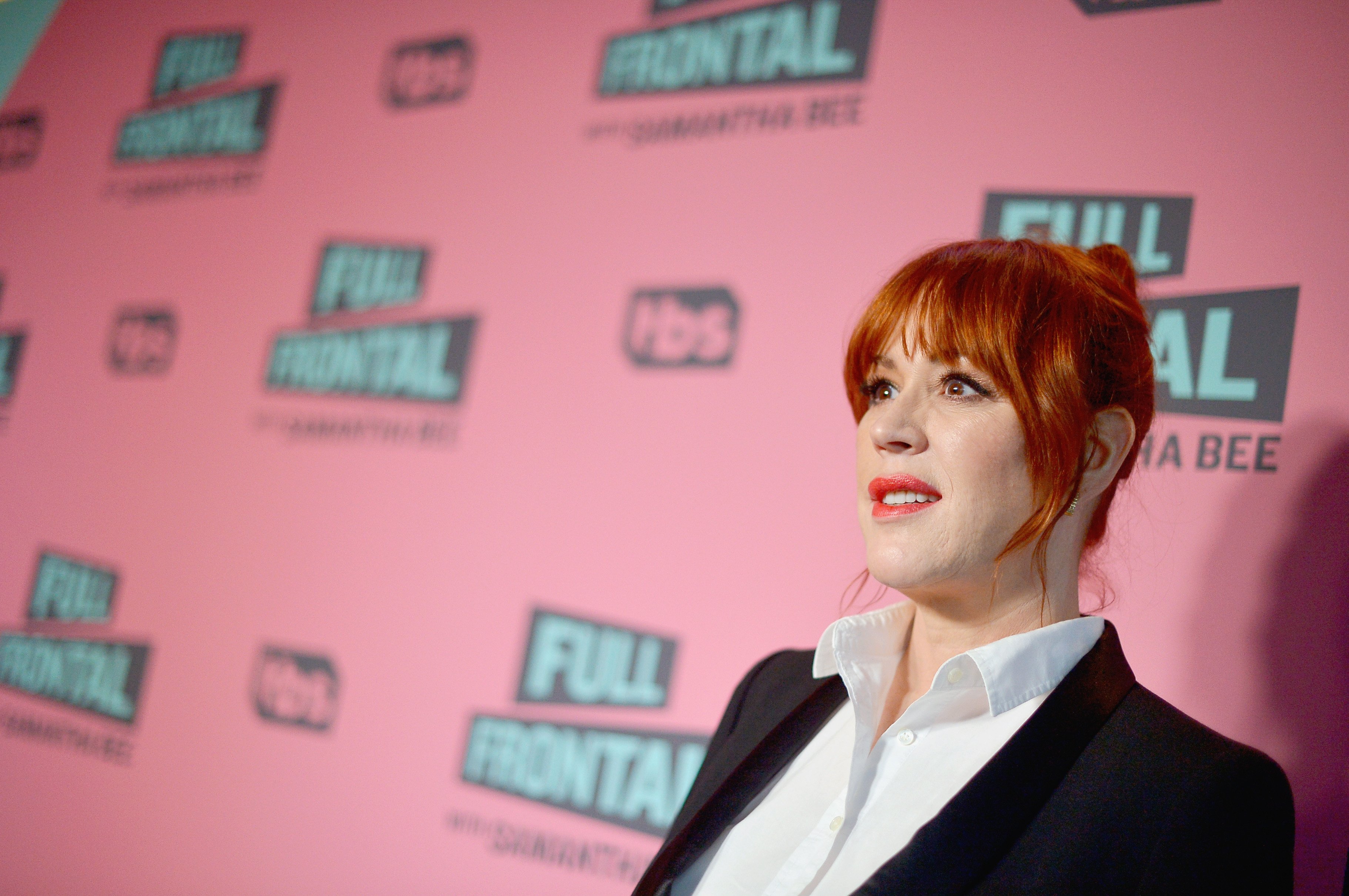 Molly Ringwald attends 'Full Frontal with Samantha Bee' ijn 2018